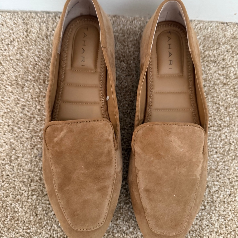 Suede loafers